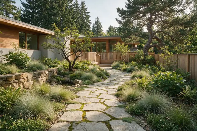front entry planting